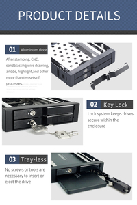 Dễ dàng tải hai 2.5 "ổ đĩa vào một vị trí đĩa mềm 3.5", tăng gấp đôi công suất của bạn trong vài phút - Product Image 4