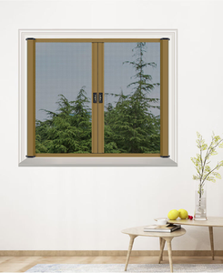 Automatic Retractable Aluminum Alloy Mosquito Proof Invisible Rolling Shutter Screen <strong>Window</strong> - Product Image 5