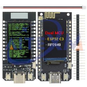 TディスプレイT-PicoC3 ESP32 S3 1.9インチWiFiおよびBT互換モジュールESP32 C3開発ボード1.14インチLCD for Ardu - Product Image 4