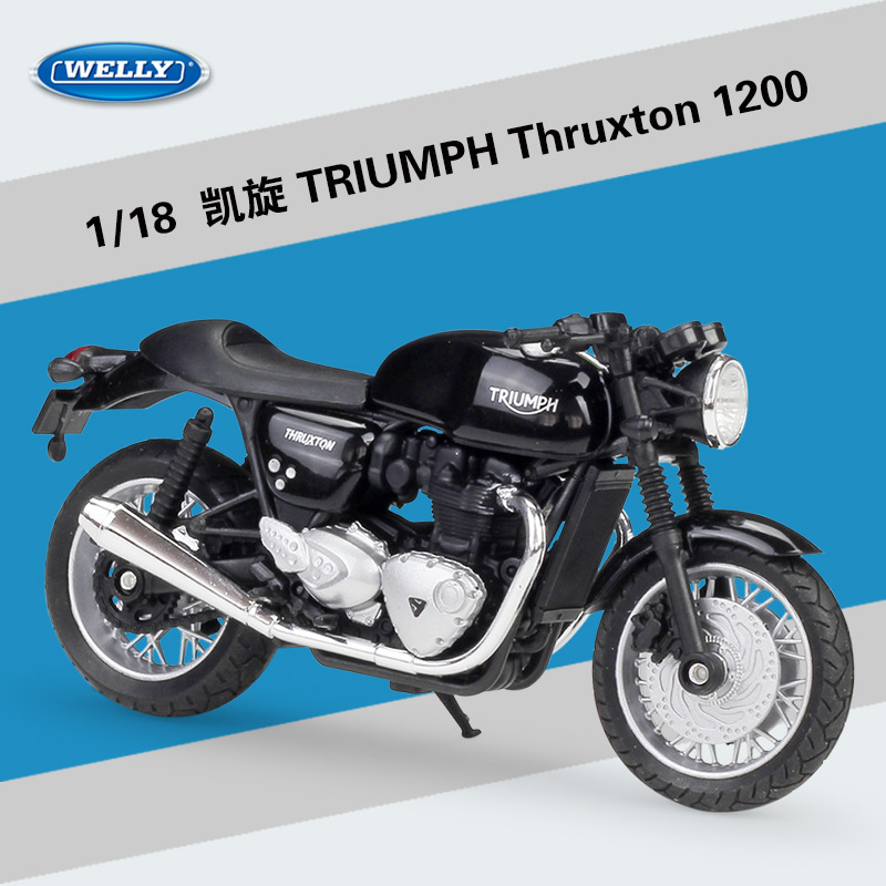 Triumph Thruxton 1200 noir