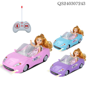 QSของขวัญส่งเสริมการขายพลาสติกรีโมทคอนโทรลรุ่นรถของเล่น 3 สี 1:18 Scale 4CH R/Cจําลองรถของเล่นมินิตุ๊กตา - Product Image 2