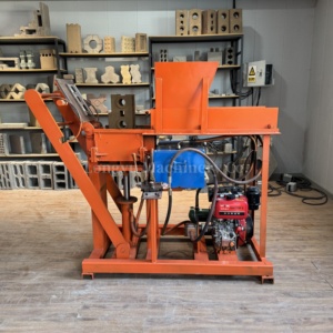 Diesel-powered Hydraulic <strong>Clay</strong> Brick <strong>Making</strong> Machine Without Electricity Simple to Operate <strong>Clay</strong> Interlocking Brick Machine - Product Image 1