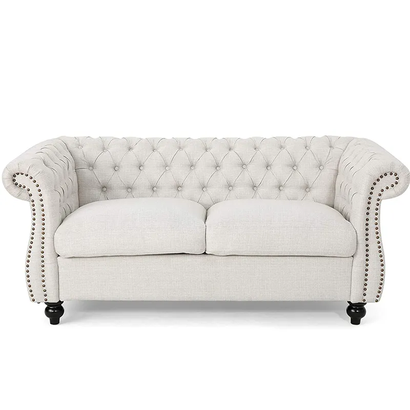 Novo sofá de casa, estilo francês clássico europeu sala de estar conjunto de sofá de tecido
