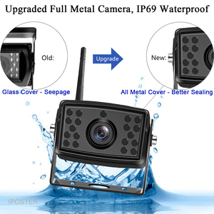IPoster <strong>7</strong>&quot; Digital Signal WiFi <strong>Rear</strong> <strong>View</strong> <strong>System</strong> Free 32GB Card 1080P Built in DVR Reverse <strong>Camera</strong> Monitor - Product Image 5