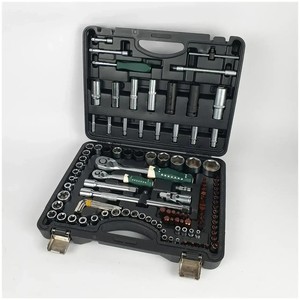 GTYPRO Professional 108pcs 1/4'' &amp; 1/2'' Socket <strong>Set</strong> Hand Tools <strong>Set</strong> - Product Image 1