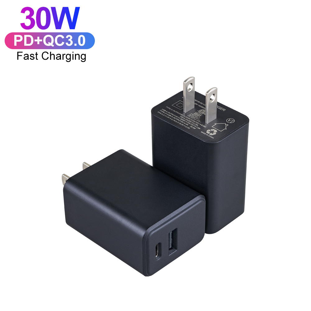 USB-C+USB-A Noir