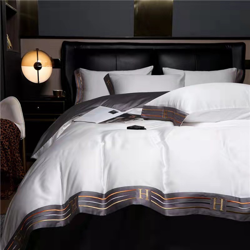 Haut-branche longue-base coton-marbre blanc