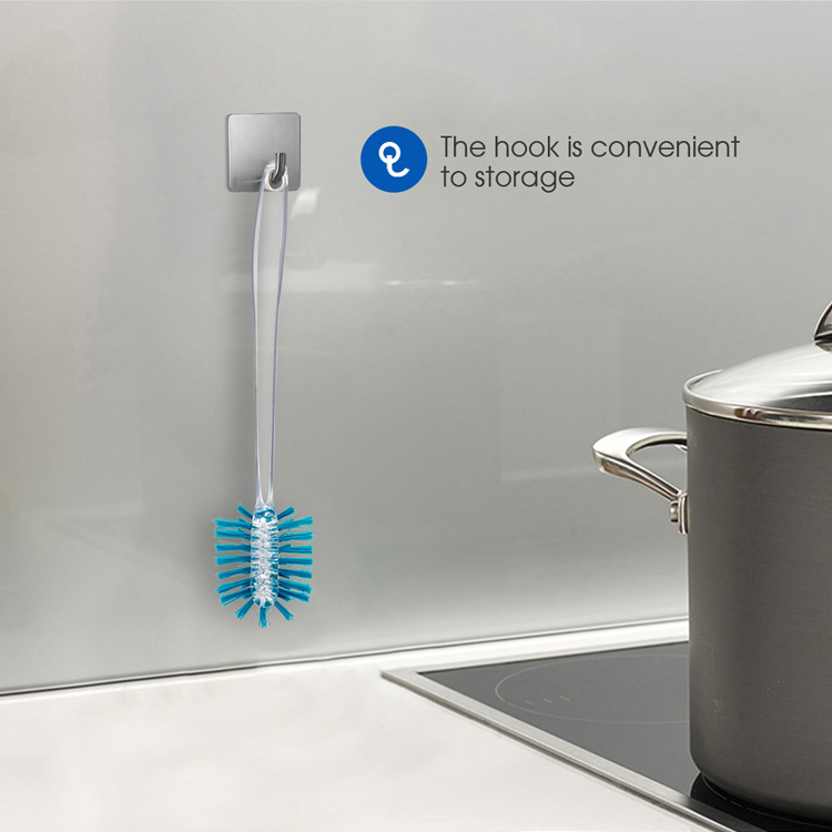 Plastic Long Handle Clean Water Bottle Brush Cleaning Bottle Scrub Kitchen Insulation Cup Brush