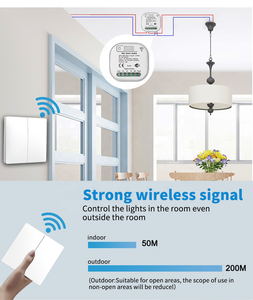 WiFi Smart <strong>Switch</strong> Interruptor 433Mhz RF Receiver Intelligent Remote Wireless Remote Control for Smart Home Wifi <strong>Light</strong> <strong>Switch</strong> - Product Image 4