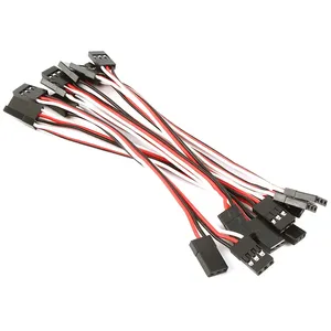 150 200 nebrc 300 500 מ "מ סרוו הרחבה כבל חוט זכר לנקבה עבור jr plug סרוו rc מטוס דגם מכונית