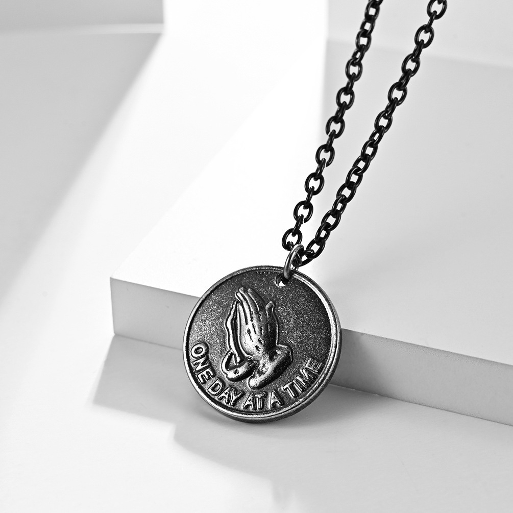 Pendant antique silver 3*60 5cm