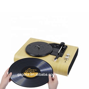 Reproductor de discos de vinilo todo en uno, gramófono tocadiscos de diseño moderno, oferta de fábrica con función USB BT - Product Image 5