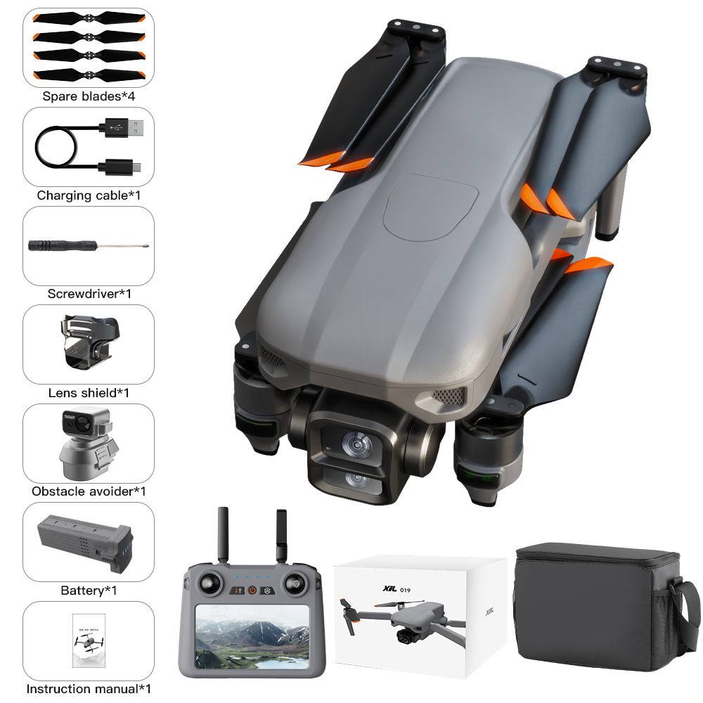 Gray Laser Obstacle Avoidance single battery