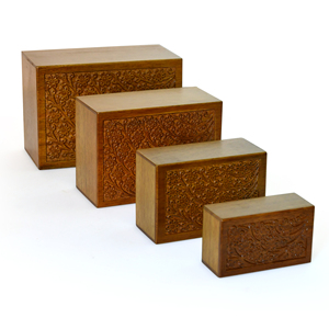 Iyi satış kremasyon külleri Funeral Pet Urns çiçekler Caver cenaze kremeteri için - Product Image 5