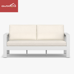 Modern Design Aluminum Frame Outdoor Furniture Courtyard <strong>Patio</strong> Garden Set Backyard Sofa Set - Product Image 5