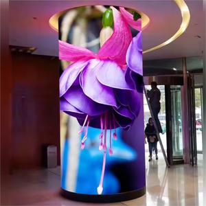 Yüksek darbe dijital reklam kavisli LED ekran için esnek kapalı Led Video özelleştirilmiş boyutu - Product Image 2
