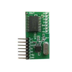 433MHz HF-Funksender modul 4-Kanal-Funkfernbedienungssender 8-poliges Funk-HF-Empfänger modul 2272-M4 - Product Image 6