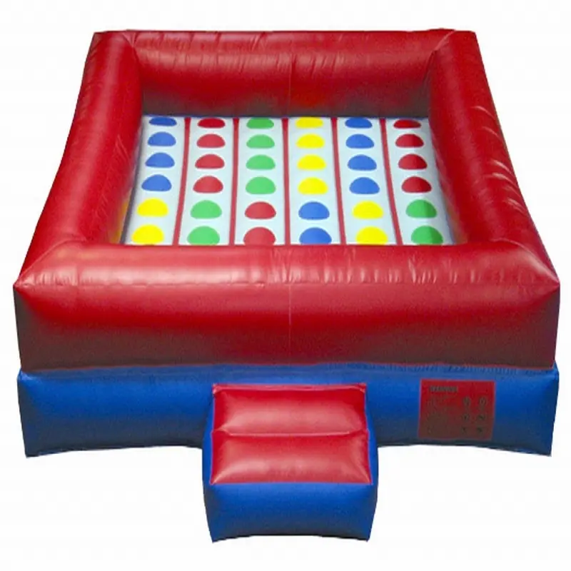 New funning bơm hơi khổng lồ Twister trò chơi, Inflatable cờ vua trò chơi cho người lớn kích thước lớn Inflatable Twister trò chơi