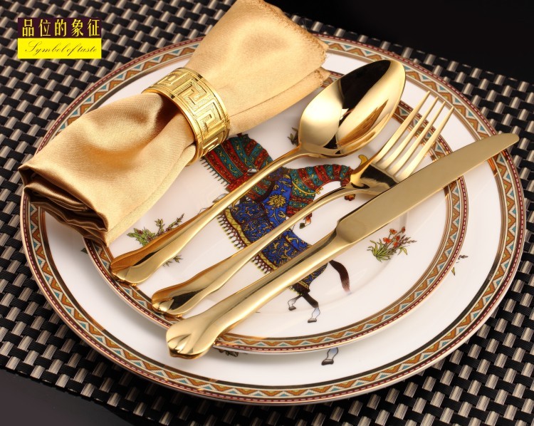 Gold knife