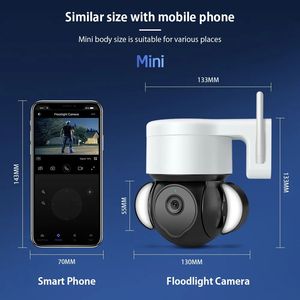 EDUP 5MP户外IP66图雅智能摄像头安全监控无线PTZ ip网络Wifi摄像头 - Product Image 2