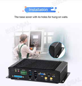 Mini pezzi industriali senza ventaglio per Computer con nucleo di Computer I7 4500U I5 4200U Computer Desktop 6 * COM 2 * LAN VGA & HD Win10/Linux industriale Mini PC - Product Image 5
