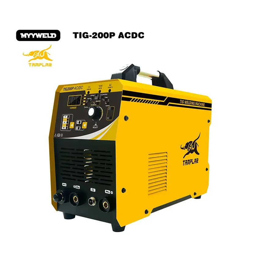 Soldador TIG de aço inoxidável, inversor de 200 A, AC/DC, máquina de solda MMA, alumínio, soldador tig, portátil