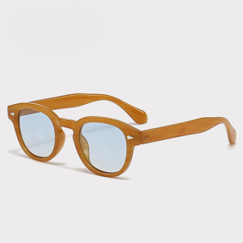 Grain de bois-bleu clair
