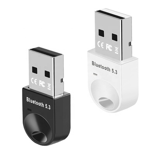 Nuovo adattatore Bluetooth per PC Bluetooth 5.3 + EDR USB Dongle ricevitore Bluetooth trasmettitore per tastiera senza fili/altoparlante/auricolare - Product Image 6