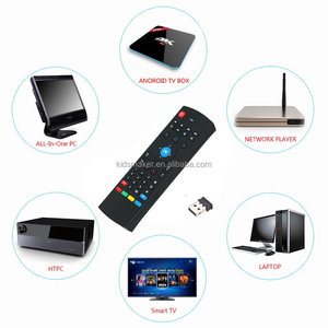 เมาส์อากาศสำหรับรุ่น Akai AK492017UHDS AK5519UHDS AK552017UHDS รีโมทคอนโทรล2.4G พร้อมโลโก้แป้นพิมพ์ที่กำหนดเอง