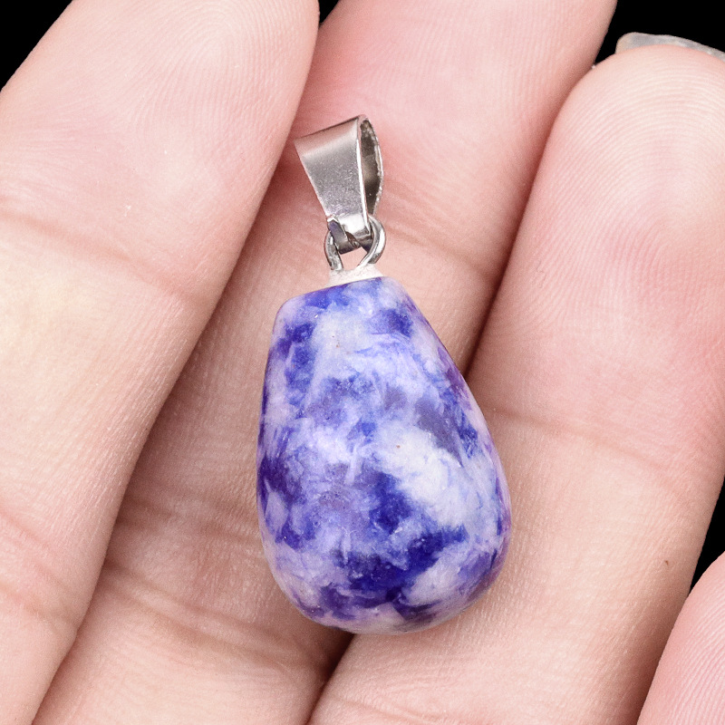 Blue dot jade