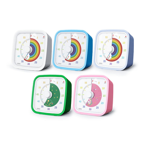 YunbaoitKidsビジュアルタイマー時計管理生産性カウントダウンポモドロキッチンタイムタイマーサイレントスタディビジュアルタイマー - Product Image 5
