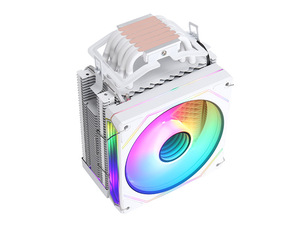 QiuzAim 120mm LED Fans CPU Cooler Copper Heat Sink AM4/LGA2011 Sockets Silent ARGB 6 Heat Pipe for <strong>Custom</strong> <strong>Computer</strong> Tower <strong>Builds</strong> - Product Image 3