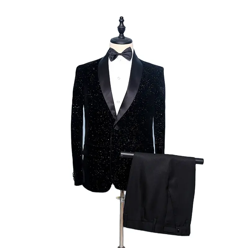Модная мужская новая индивидуальная трендовая одежда для хоста куртка без вентиляции мужские брюки костюм для взрослых костюм для выступления на свадьбе