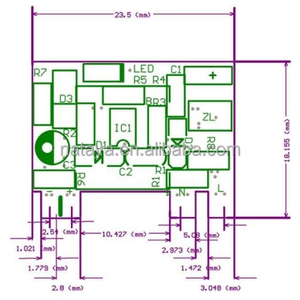 Placa de circuito WiFi Fuente de alimentación conmutada versátil voltaje de salida de tipo abierto de corriente de 5 V de ensamblaje PCBA 0.7A - Product Image 1