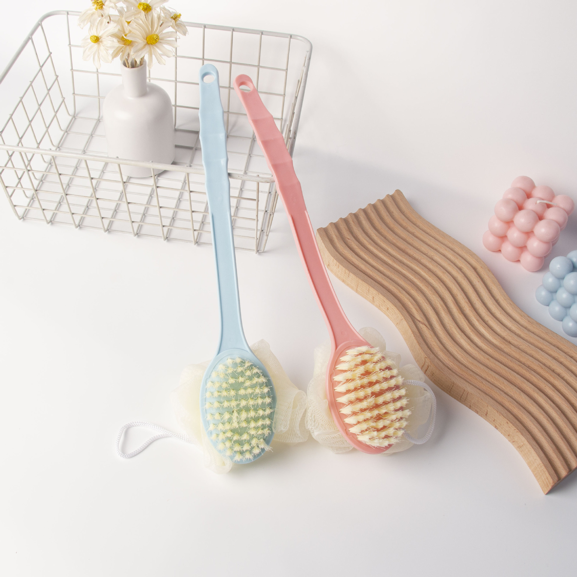 แปรงอาบน้ำทรงลูกบอล (รุ่นบางและขนาดมินิ)