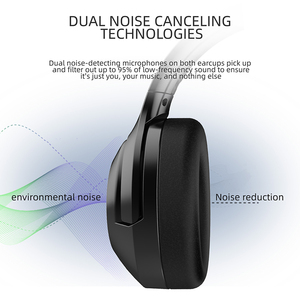 Çift Hi Fi Stereo ses App ayar düşük gecikme ENC kulaklık hibrid oyun kablosuz kulaklık BT30NC artı ANC 2.4G BT kulaklık - Product Image 2