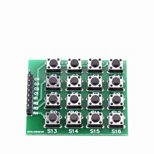 8pin 4*4 4x4 matrice 16 tastiera tastiera Breadboard modulo 16 pulsante Mcu per arduino Diy Starter Kit