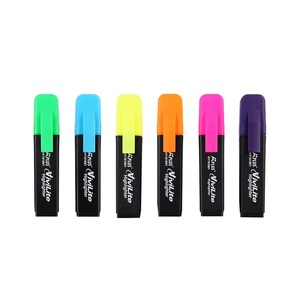 BEIFA Highlighter Pen Benutzer definierte Farbe Meißels pitze Markierung stift Extra lange Markierung leistung - Product Image 1
