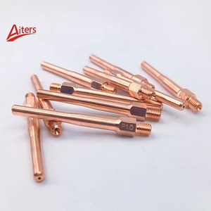 Kr350a MIG Hàn <span class=keywords><strong>cucrzr</strong></span> liên hệ với <span class=keywords><strong>tip</strong></span> hình lục giác 69mm sử dụng trong việc thay đổi Đường kính vòi phun kéo dài lời khuyên - Product Image 1