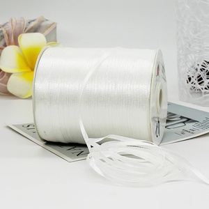 Christmas Gift 1/8&quot; Shiny Glitter Metallic <strong>Ribbon</strong> <strong>Silver</strong> Decorative Gold <strong>Wired</strong> Glitter <strong>Ribbon</strong> for Garment Gift Wrap - Product Image 3