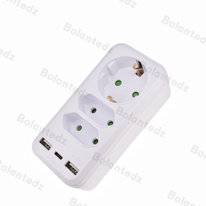 Enchufe de pared multifunción estándar europeo de alta calidad, enchufe de alimentación múltiple con Usb - Product Image 5