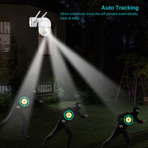 4K PTZ IP-Kamera WiFi Outdoor-Überwachungs kamera 5MP 1080P CCTV-Video überwachung Mini AI Menschliche Erkennung ICsee 8MP Netzwerk kamera