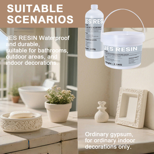 टीमरूई जैस राल पाउडर और तरल संयोजन अल्ट्रा-उच्च कठोरता और स्पष्टता मोल्ड नए सूत्र पर कोई रंग नहीं छोड़ती है। - Product Image 4