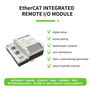 Wholesale Price 16 Digital <strong>Input</strong> <strong>and</strong> <strong>Output</strong> Remote IO Module EtherCAT <strong>Plc</strong> Programming Controller - Product Image 3