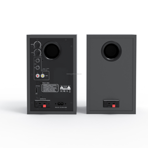 60W TRSバランス入力本棚スピーカー木製スタジオモニターリモコン付き家庭用主要工場 - Product Image 4