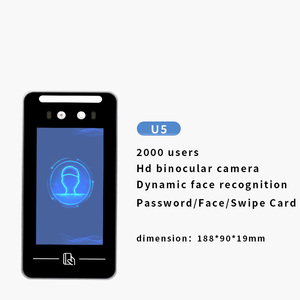 Riconoscimento facciale dinamico Termina Wifi TCP/IP lettore di schede sistema di controllo accessi riconoscimento facciale biometrico macchina per presenze - Product Image 6