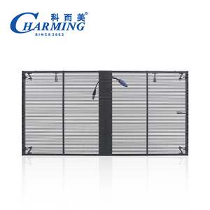 P3.91 display trasparente esterno led wall photo booth machine programma di affiliazione digital signage display a led schermo esterno - Product Image 5
