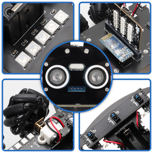 Ultimatives Smart Robot Mini Kit für die Arduino-Programmierung mit Coding Board-Anweisungen für das STEM Education Project Full Version Set