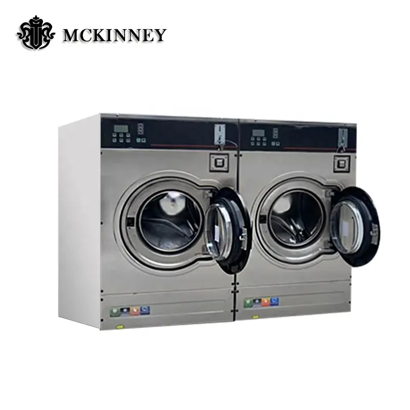 เครื่องซักผ้าและเครื่องอบผ้าเหรียญซักรีดเชิงพาณิชย์