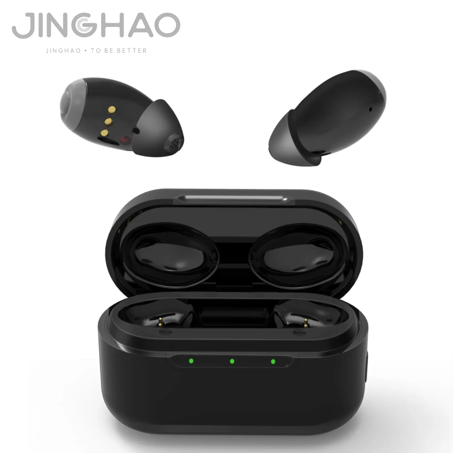 Jinghao Mini OTC Rechargeable ITE Hearing Amplifier In Ear Hearing Aid Digital For The Deaf